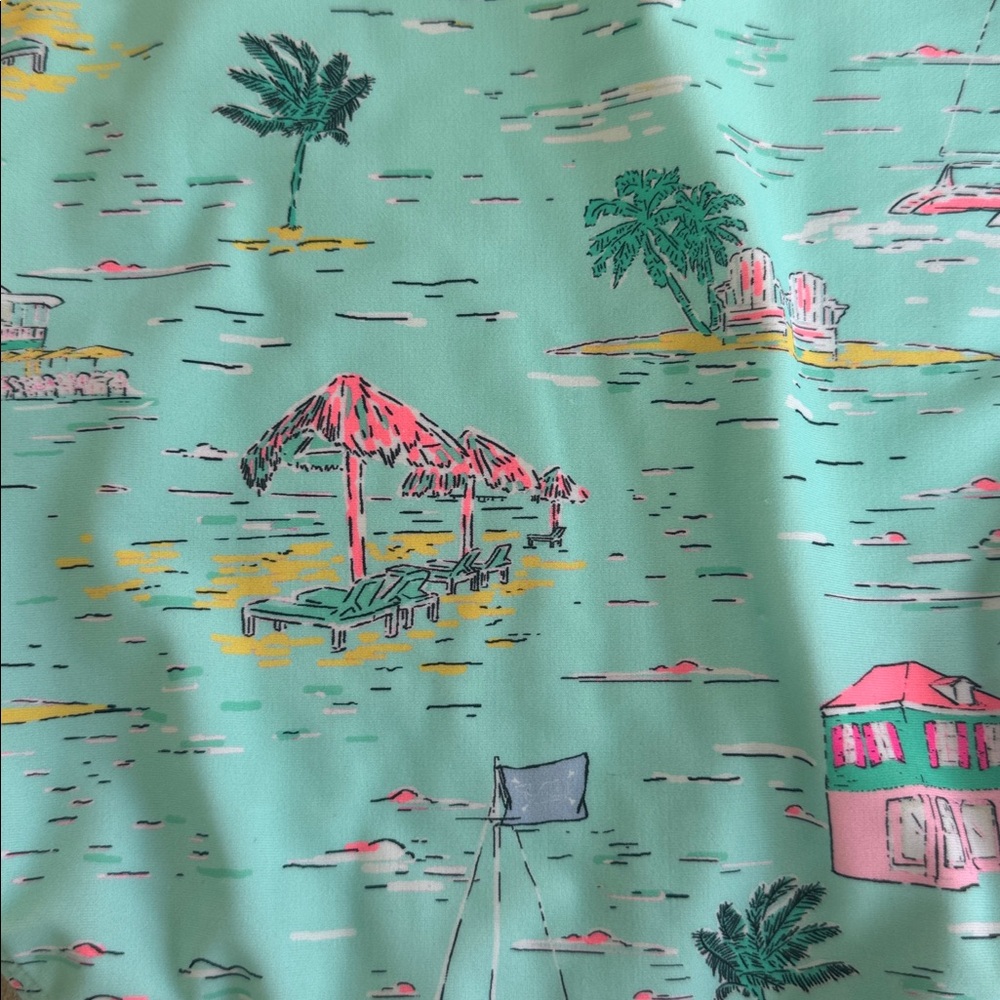 Tropical Print girls vineyard vines one piece Swimwear - Picture 4 of 4